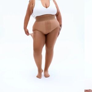 Seamless High-Waist Shapewear in Tan